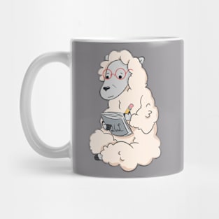 Note Taking Sheep Mug